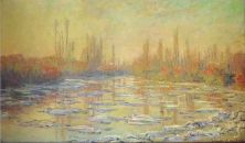 ice thawing on the seine (the ice blocks near vetheuil).jpg